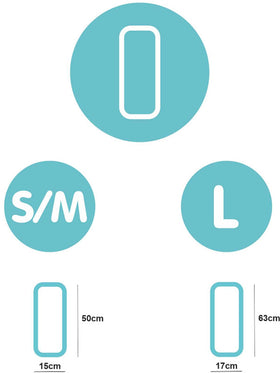 Seneo Zusatz-Saugeinlagen Terry grau 2er-Set - 0