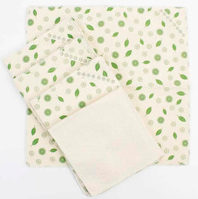 A Slice of Green Küchentücher aus Bio-BW Mint Leaf 5er-Set - 0