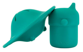Pura my-my Kombi-Set Silikon Trinklernbecher & Snackbox Mint