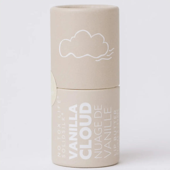 No Tox Life SOLIDSILK Lippenbutter Vanilla Cloud im cremefarbenen Stift