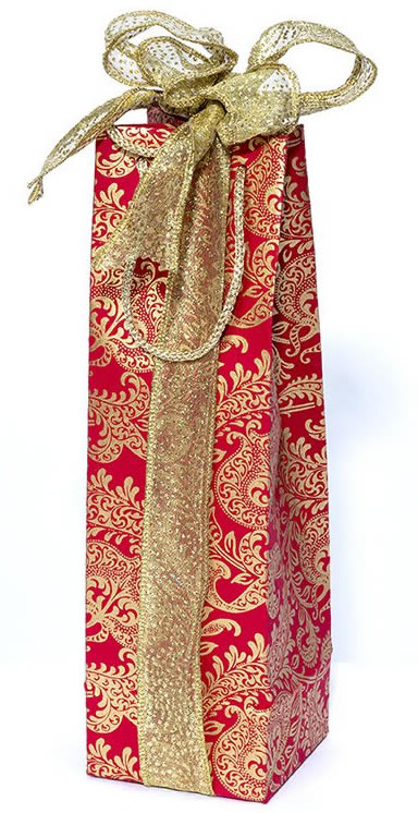 Geschenktüte Flasche 35 x 10 cm