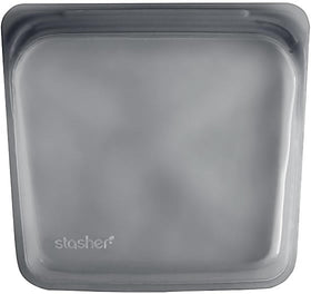 Stasher Bag in grau
