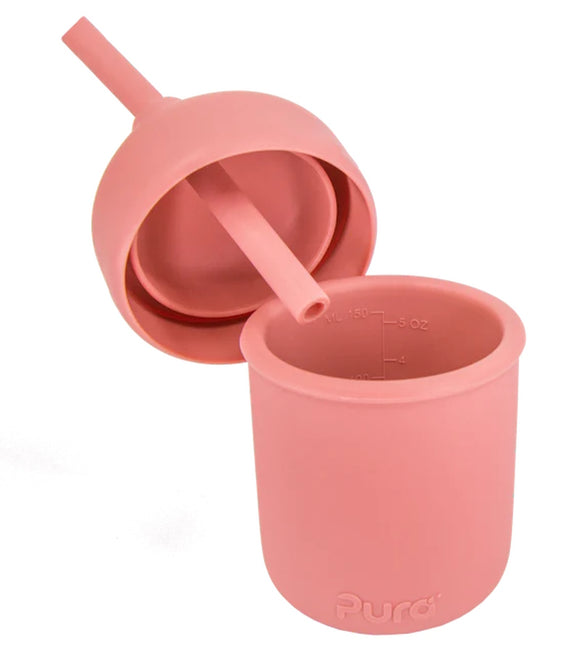 Pura my-my Silikon Strohhalmbecher 150ml