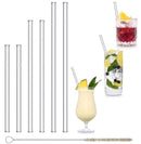 Trinkhalm aus Glas 6er-Set Gerade 15 + 20 + 23 cm-1