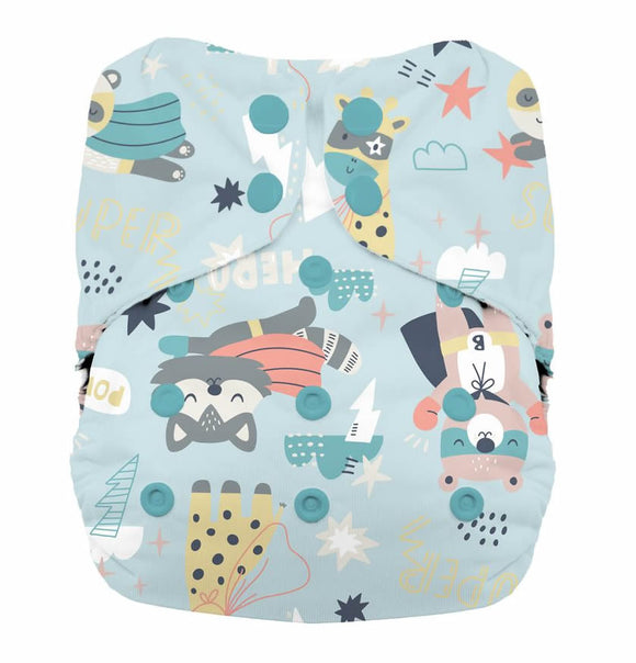 Thirsties Natural All-in-One-Windel SNAP