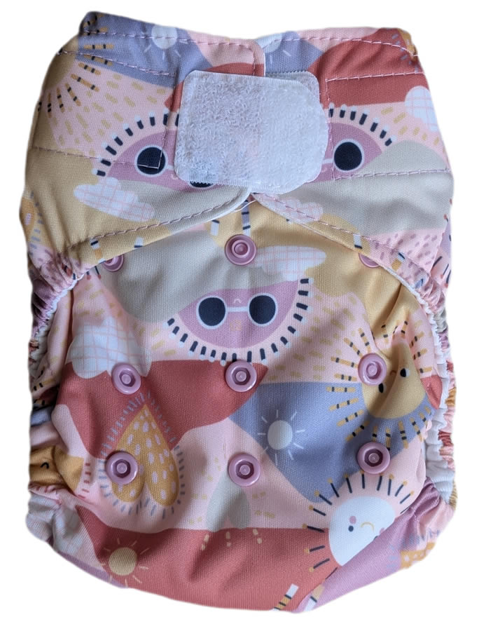 Thirsties Natural All-in-One-Windel KLETT