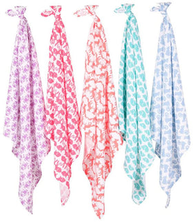 TotsBots Mullwindeln Bio-BW Waldmotive 5er-Set - 0