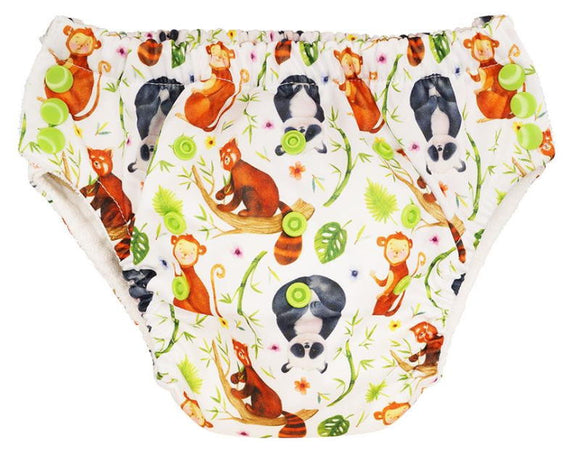 Blümchen Onesize Trainerhöschen Pocket Bambus