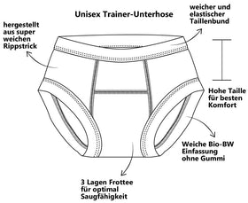 Under the Nile Töpfchen-Trainingshose Bio-BW 12-24 Monate - 0