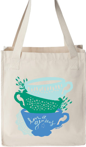 Cotton Babies Canvas Tote Bag Austen