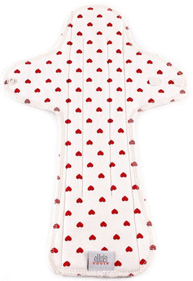 EH Moon Pads Maxi Slipeinlage white hearts