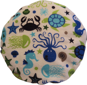 Wärmekissen rund Meerestiere inkl. Kissenhülle