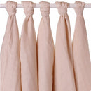 xkko Baumwollwindeln 70x70 cm Muslin Organic 5er-Set natur-1