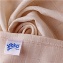 xkko Baumwollwindeln 70x70 cm Muslin Organic 5er-Set natur-3