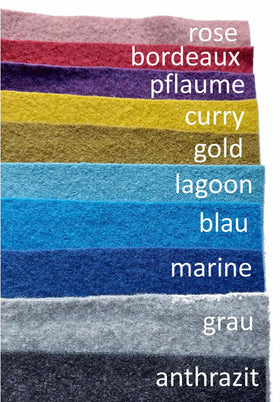 Stoffstück 20 x 20 cm aus Wollwalk zum Reparieren