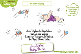 Emma Reinigungstücher Waschhandschuh 5er-Set Bamboo ecru - 0