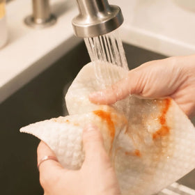 Washcloud Schwedisches Spültuch Peaches & Shine - 0