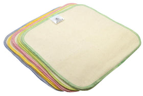 Blümchen Reinigungstücher Flanell Bio-BW 10er-Set