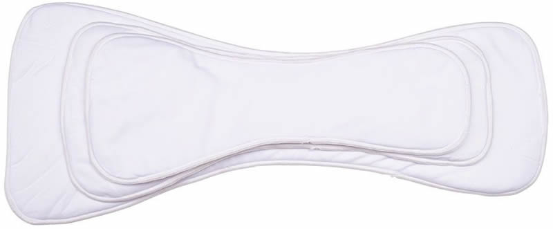 Blümchen Bamboo/StayDry Saugeinlage für Erwachsenenwindel - 0