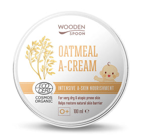 Wooden Spoon Bio-Hafercreme für empfindliche Haut Dose 100 ml
