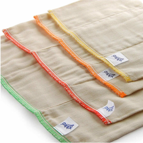 xkko Prefold Faltwindel ungebleicht 6er Set