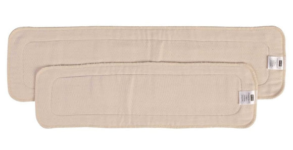 Seneo Zusatz-Saugeinlagen Twill 2er-Set