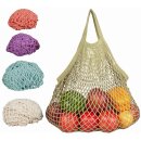 Ecobags Obst- und Gemüsenetz Kurzer Henkel Baumwolle