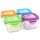 weangreen Snack Cubes Glasbehälter Garden Pack 4er-Set/210 ml