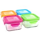weangreen Lunch Cubes Glasbehälter Garden Pack...