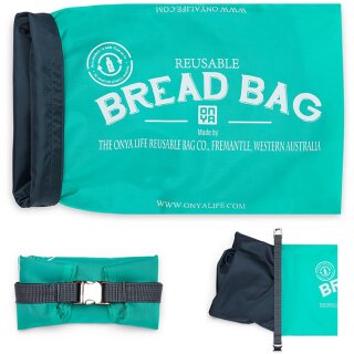 Onya Brot-Beutel Bread Bag Aqua