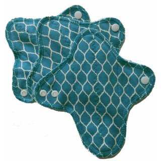 MaM Ecofit Menstruations-Pads Mini Reach 3er-Set Moroccan Tile