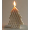 Babongo Kerze aus Rapswachs Christmas Tree Diamond