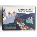 Bubble Buddy Schale aus Ozean-Plastik mit Seife Light Green