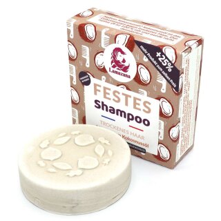 Lamazuna Festes Shampoo Trockenes Haar Kokosnussöl