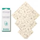 abeego Beeswax Bienenwachstücher 3er-Set SML