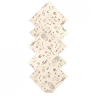abeego Beeswax Bienenwachstücher Small 6er-Set