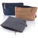 Bambu Travel Pouch Kosmetiktasche Blue-Stripe