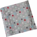 Krasilnikoff Stoffserviette 40x40 cm Small Star Multi Grey