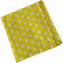 Krasilnikoff Stoffserviette 40x40 cm Stars orange-weiß