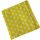Krasilnikoff Stoffserviette 40x40 cm Stars orange-weiß